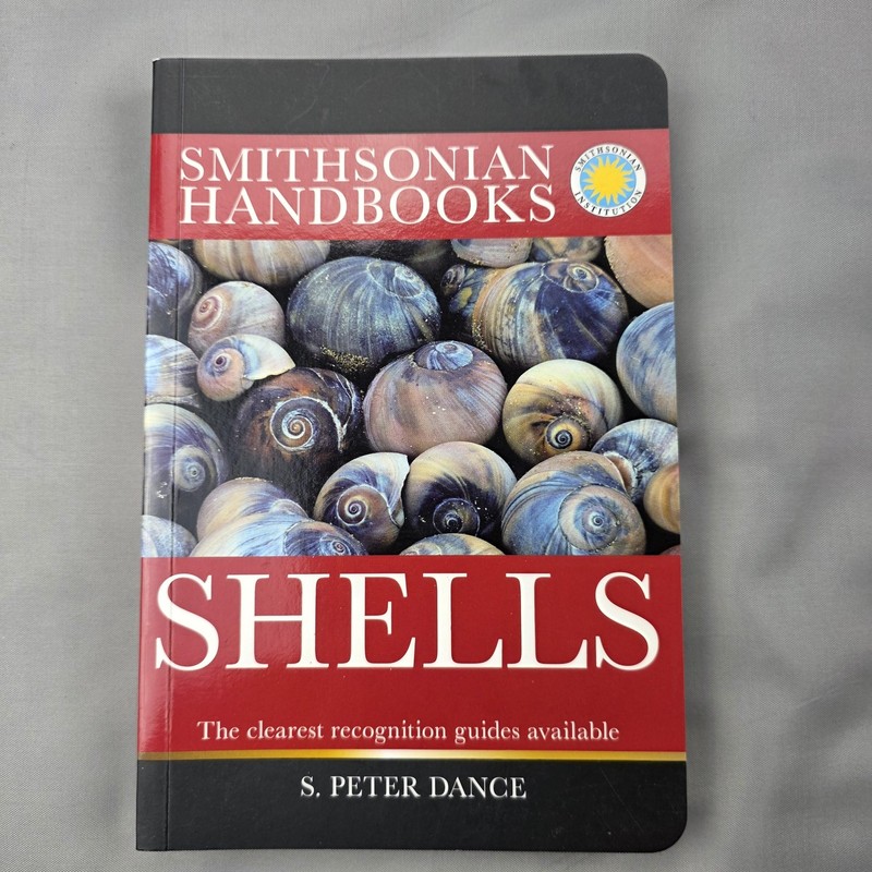 Smithsonian Handbooks Shells S. Peter Dance Covent Garden PB Field Guide Nature
