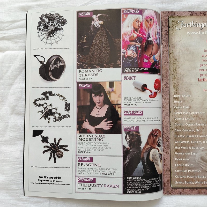 Gothic Beauty Magazine #43 - Goth / Alternative Culture - Collectible Issue gallery