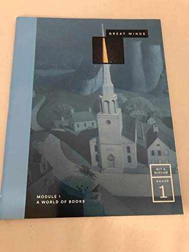 Great Minds Module 1 : A World of – Paperback, by Great Minds – Acceptable w