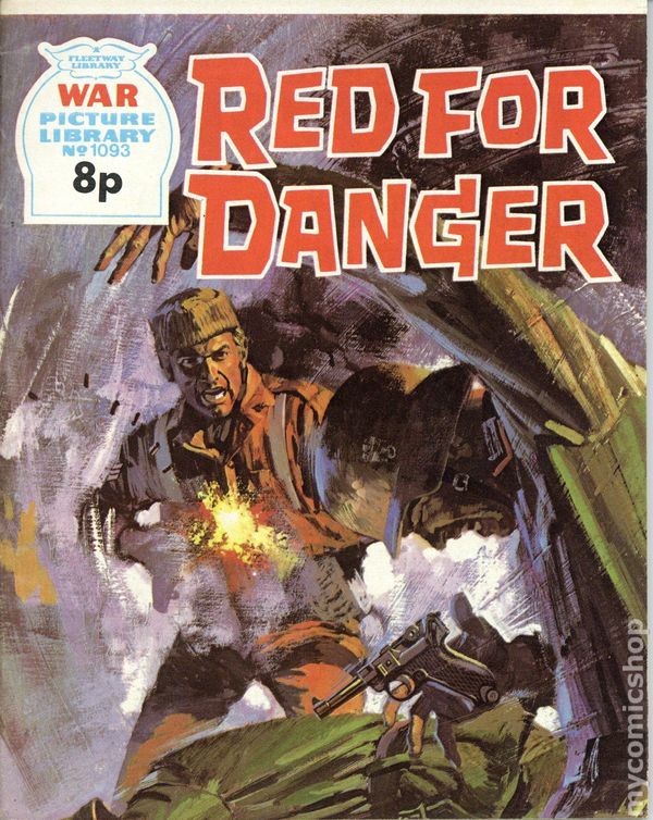 War Picture Library 1st Series #1093 FN 6.0 1975 Stock Image