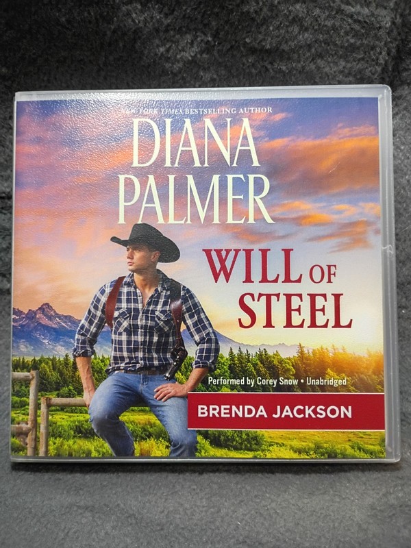 Diana Palmer Will of Steel CD Audiobook Brilliance Audio Unabridged 4 CDs
