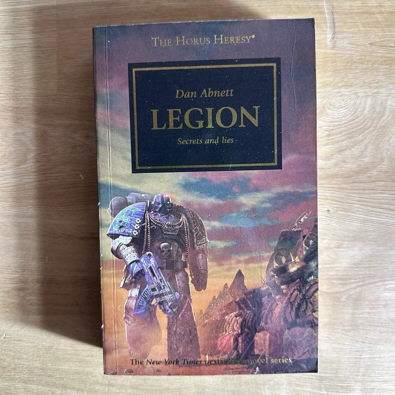 Legion Horus Heresy Warhammer 40k Unread Mass Market MMPB Paperback Dan Abnett