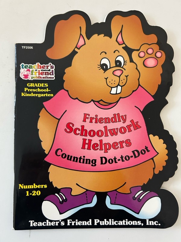 Friendly Schoolwork Helpers : Counting Dot-To-Dot [Paperback] – New, FREE Shippi