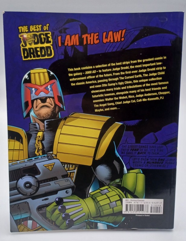 BEST OF JUDGE DREDD CLASSIC STRIPS FROM THE GALAXY'S GREATEST JUDGE I AM 1st ed gallery
