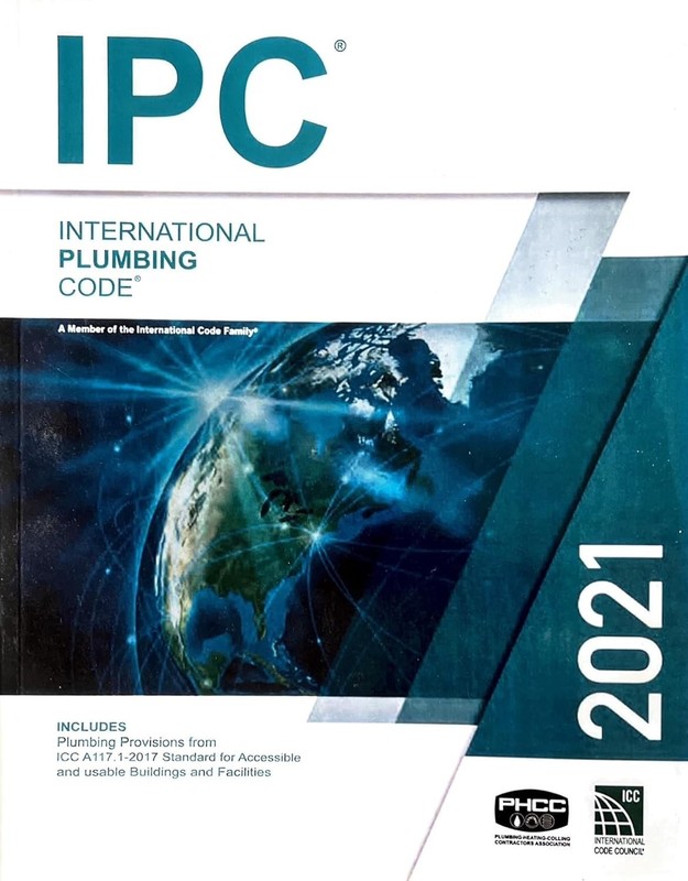 IPC 2021 International Plumbing Code IPC Trade Paperback ISBN 9781609839628 gallery