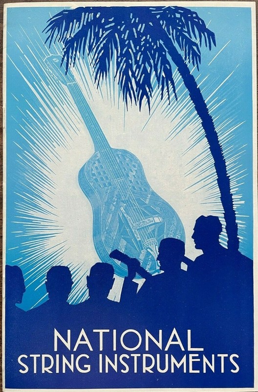 1929 National String Instruments Guitar Mandolin Ukulele Reprint Catalog NEW!
