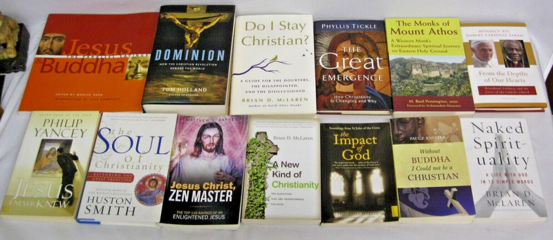 Christian Mysticism Spirituality Christ Meditation Modern Faith 13 Book Lot