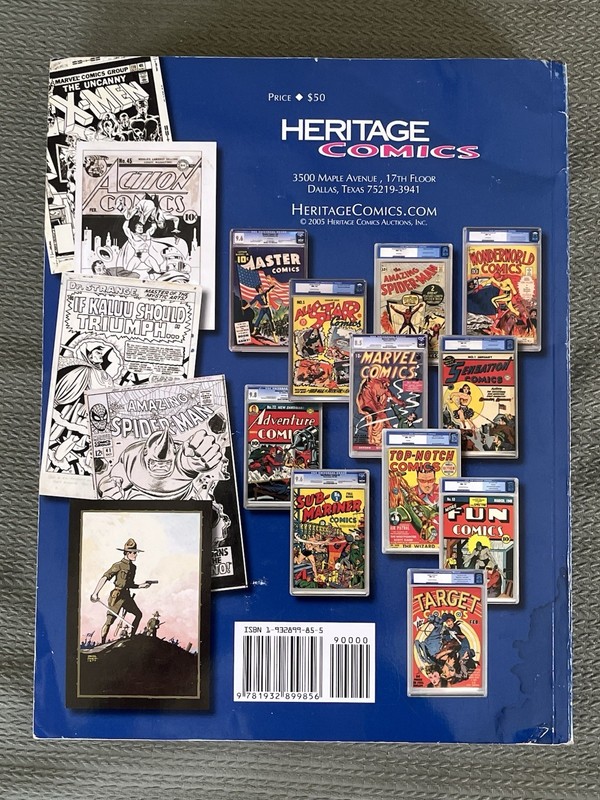 Heritage Comics Auctions August 2005 Signature Auction #817 Catalog, 588 pages gallery