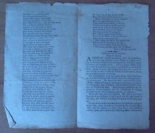 FATHER & SON: OR--DICK OUTWITTED w/ Benjamin Franklin 1818 Chapbook fragment gallery
