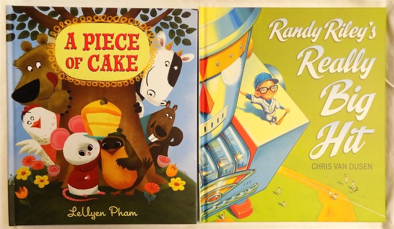 LOT OF 2 BOOKROO RANDY RILEY’S REALLY BIG HIT C V Dusen +A PIECE OF CAKE L Pham