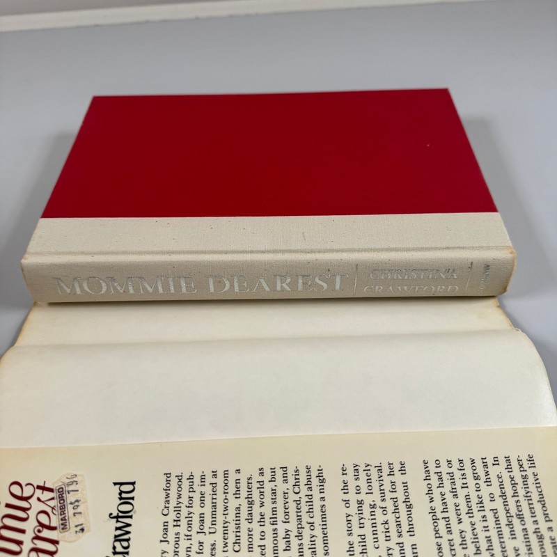 Mommie Dearest Christina Crawford 1978 First Edition First Print William Morrow gallery