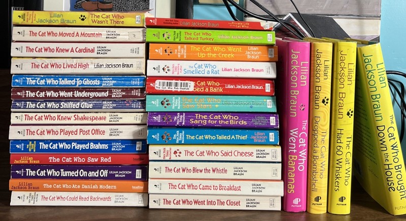 Lot Of 30 The Cat Who books Series Lillian Jackson Braun Complete set