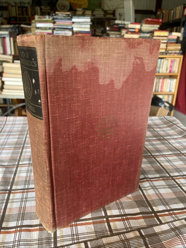 Men of Mathematics by E. T. Bell (1937 4th Printing VTG Simon & Schuster HC)