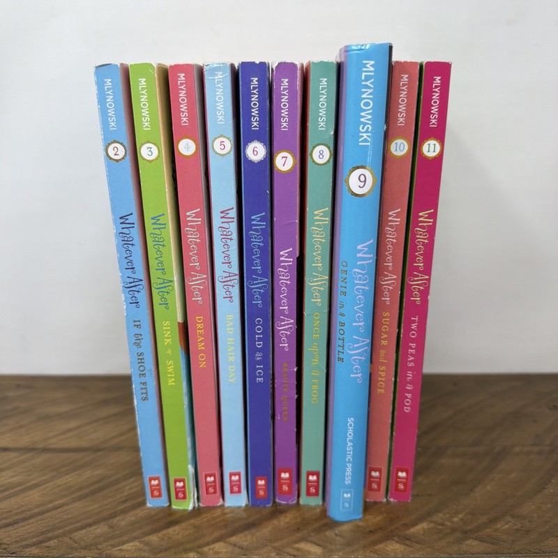 Whatever After Series Sarah Mlynowski Books 2-11 Lot of 10 Books Girls Fiction