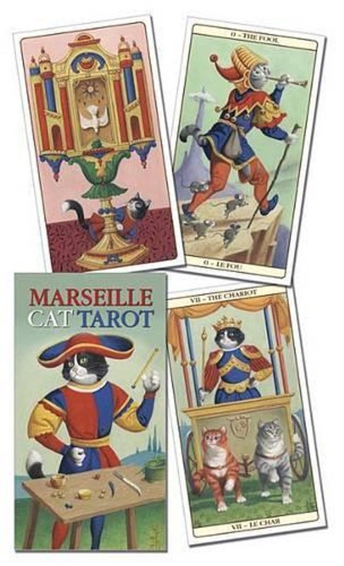 Marseille Cat Tarot by Lo Scarabeo (English) Cards Book