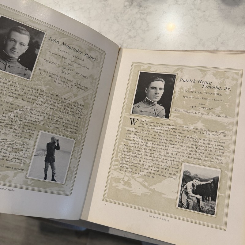 1919 HOWITZER West Point Military Academy Photo Book Cadets 464 Pages gallery