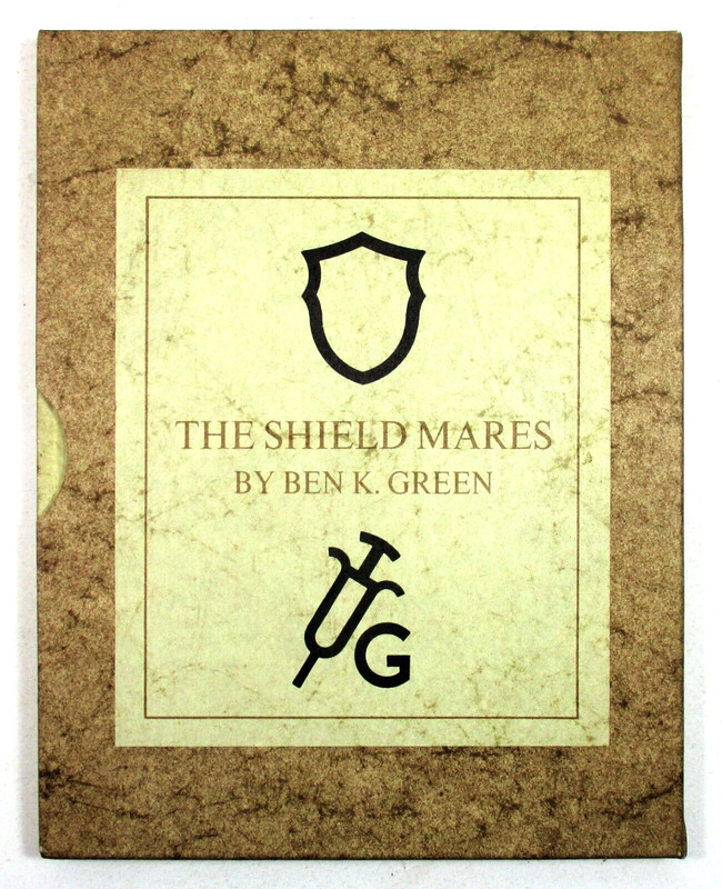 SIGNED LTD ED «The Shield Mares» Ben K Green 1967 HC w/ Slipcase The Encino Pres
