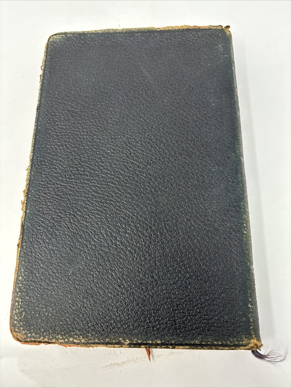 1930’S New Testament/ Psalms Leather Thomas Nelson And Sons Bible gallery