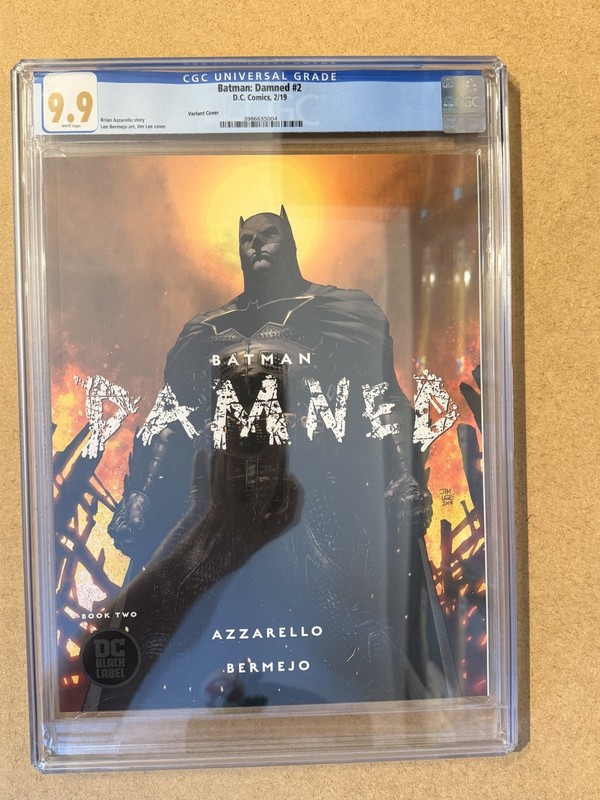 Batman Damned #2 CGC 9.9 Mint 3986635004