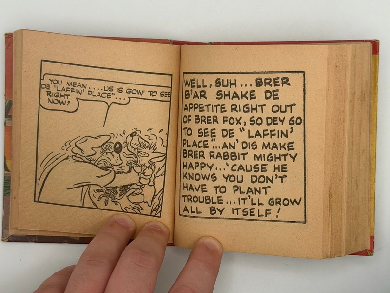 Big Better Little Book Walt Disney's Brer Rabbit Whitman Publishing Comic 1947 gallery