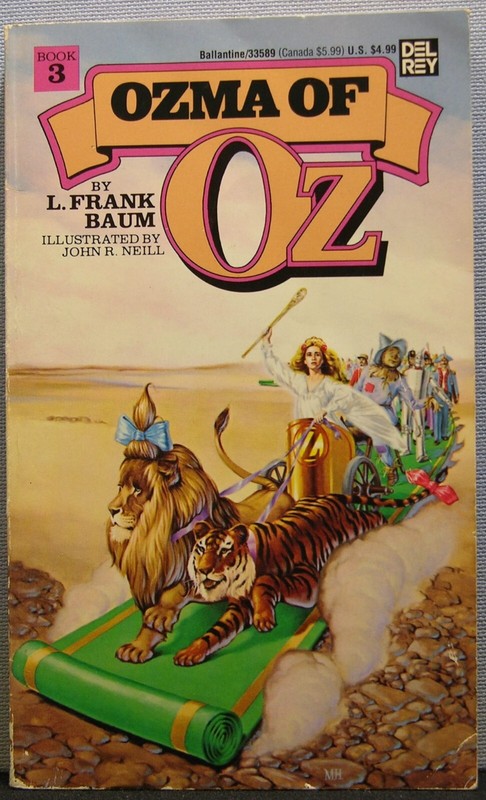 Baum, L. Frank – Ozma of Oz [Oz #3] PB 1984 Good+