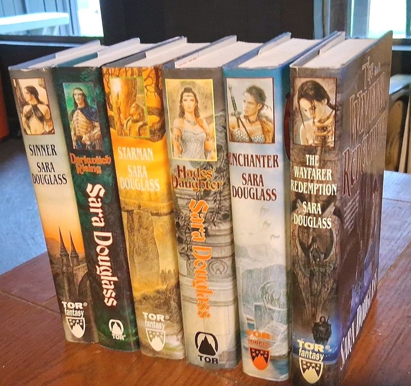 1st Edition Fantasy Book Lot Sara Douglass Lot of 6,Waverly Hades,Sinner...HCs gallery
