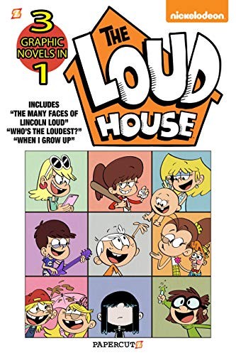 The Loud House 3-in-1 4: The Many Faces of Lincoln Loud, Whos the – ACCEPTABLE