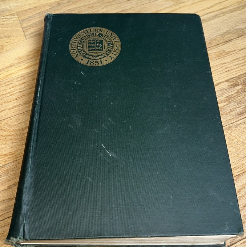 1911 NORTHWESTERN UNIVERSITY YEARBOOK / THE SYLLABUS – No Signatures – 516 pages