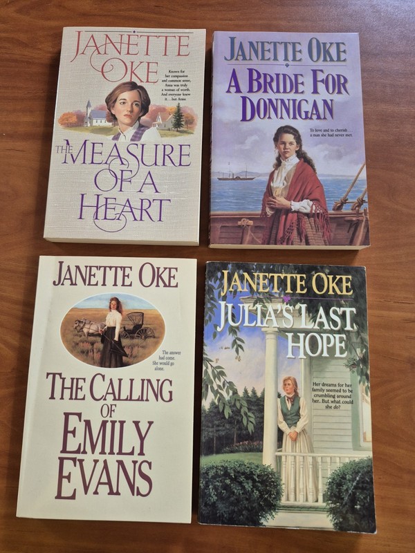 Janette Oke Women Of The West Lot Of 11 gallery