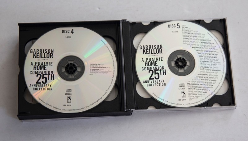 Garrison Keillor-A Prairie Home Companion-25th Anniversary-5 CD Set-VG gallery