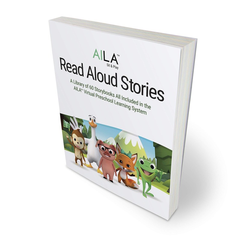 AILA Sit & Playâ„¢ Read Aloud Stories Softcover Book 400+ Pages Includes…