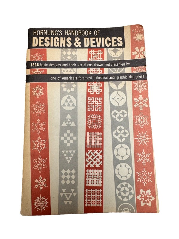 Hornung’s Handbook of Designs and Devices, Clarence Hornung, 1946, Graphics FUN!