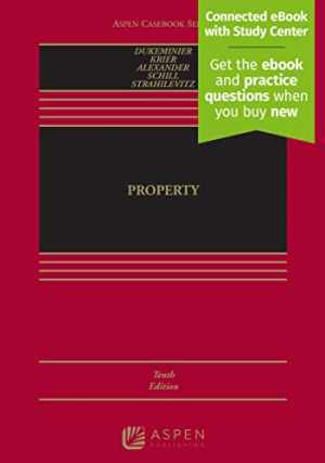 Property: [Connected eBook – Hardcover, by Dukeminier Jesse; Krier – Acceptable