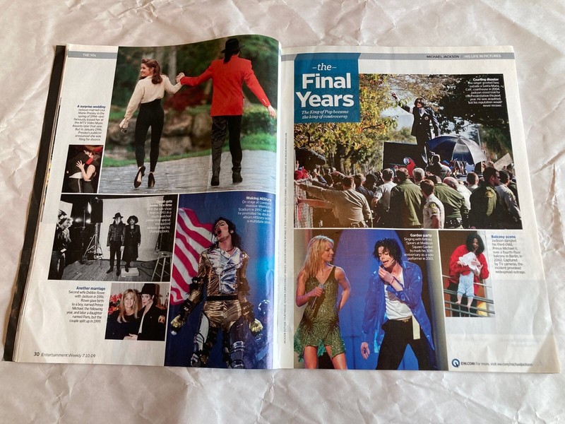 Entertainment Weekly Michael Jackson Tribute Issue July 10 2009 Jackson Five gallery