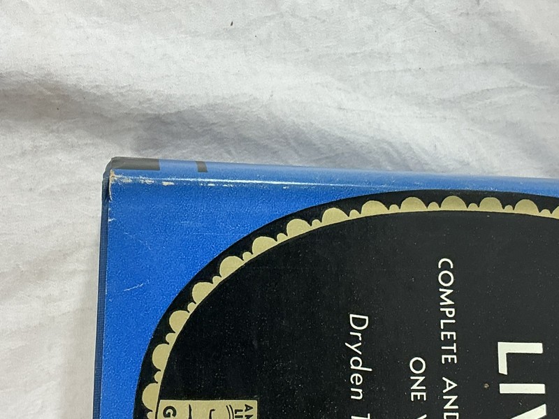 PLUTARCH'S LIVES Complete & Unabridged in One Volume John Dryden HC Dust Jacket gallery