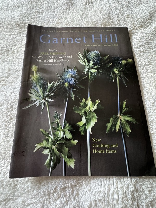 GARNET HILL Woman’s Clothing Fashion Catalog Fall 2009 116 Pages EXCELLENT