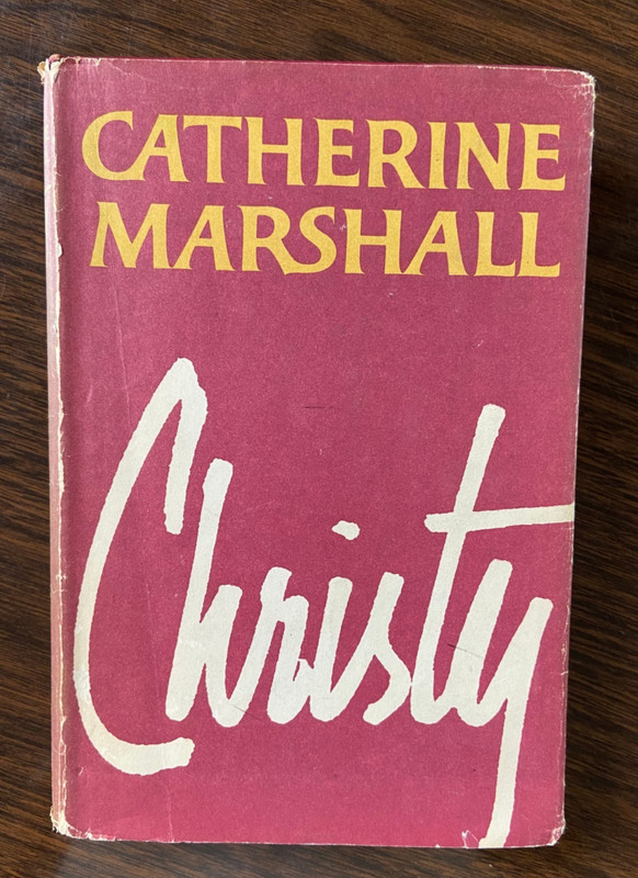 Christy by Catherine Marshall Vintage 1967 Red HC/DJ Book Club Edition