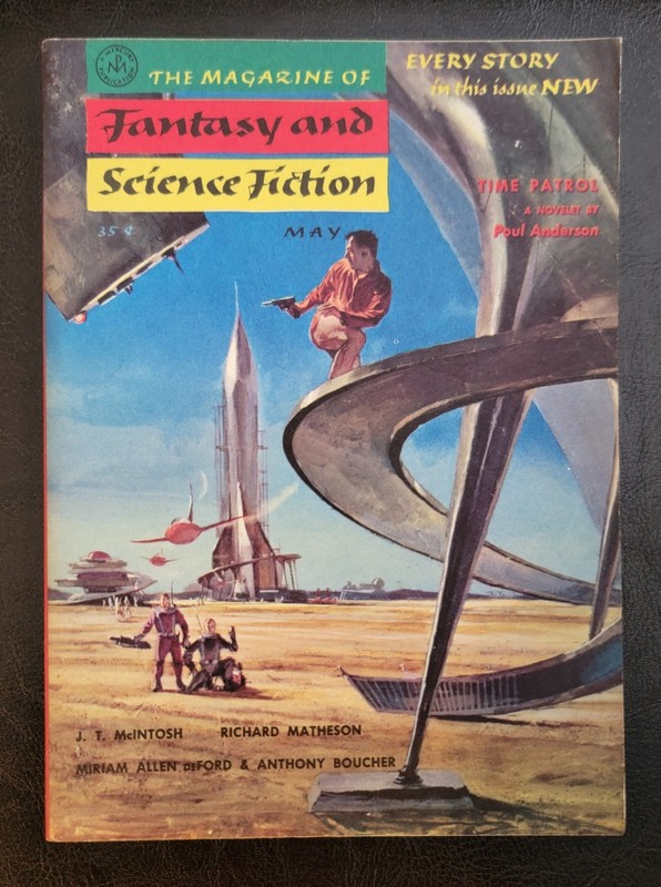 The Magazine Of Fantasy And Science Fiction May 1955 Matheson – Meltzoff cover