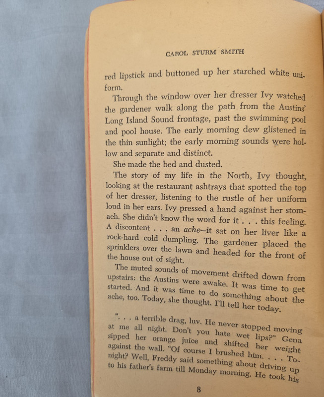 For Love of Ivy by Carol Sturm Smith & Sidney Poitier-Vintage (1968) Paperback gallery