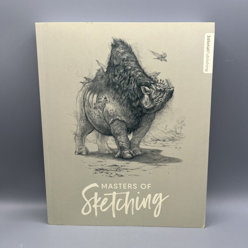 MASTERS OF SKETCHING By 3dtotal Publishing Eliza Process Art Book