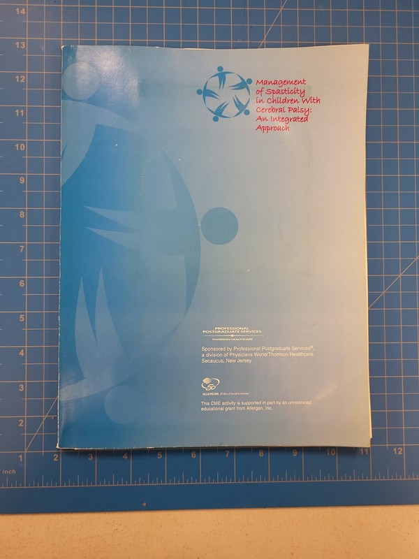 Spasticity in Children Cerebral Palsy Management Integrated Approach Book