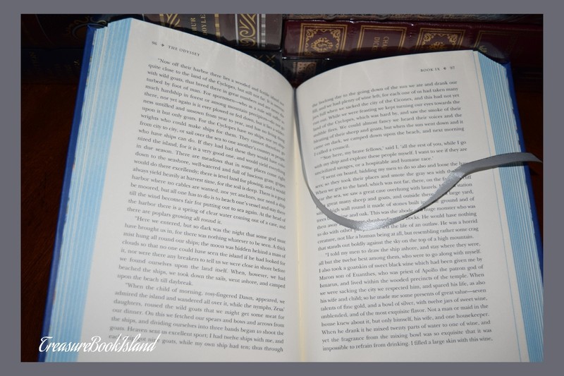 Odyssey by Homer Brand New Soft Leather Bound Ribbon Marker Collectible Gift gallery