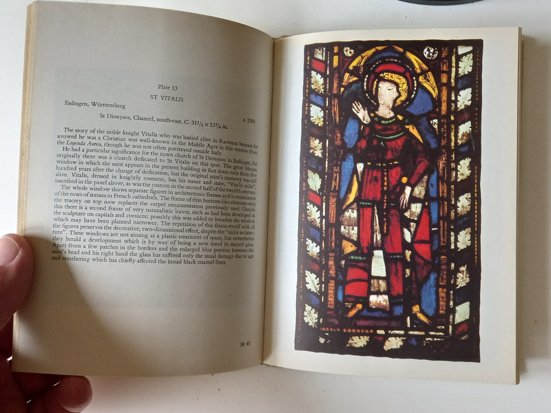 Medieval Stained Glass Heribert Hutter 1960s Methuen Movements in World Art DJ gallery