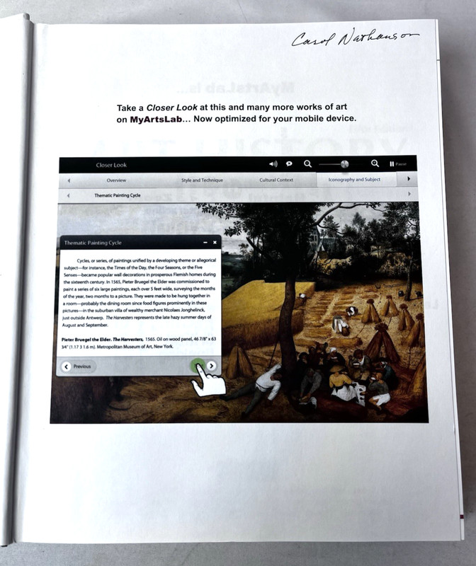 Art History 5th Ed Instructor's Copy 2014 Marilyn Stokstad & Michael Cothren HC gallery