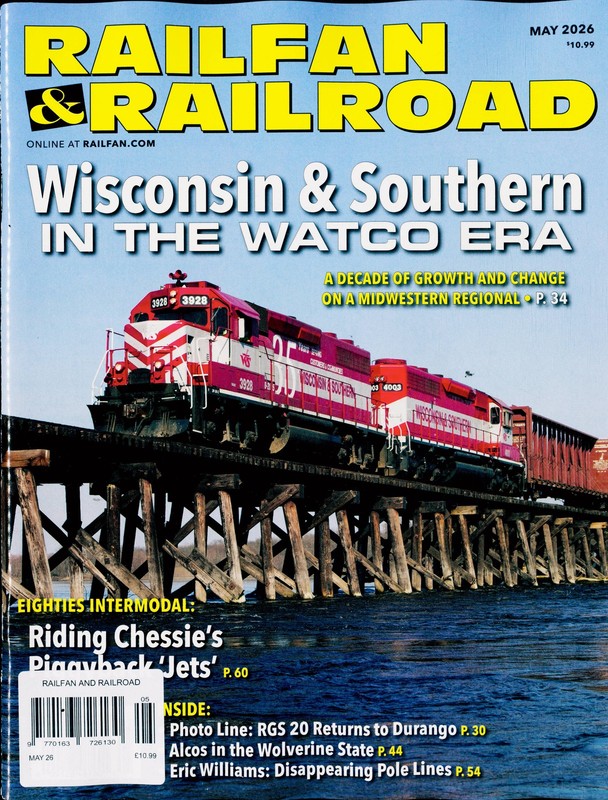 RAILFAN & RAILROAD MAGAZINE MAY 26