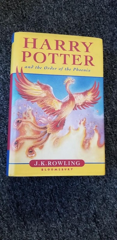 Harry Potter Order Of The Phoenix 1st Edition Print Error 766 Page FIRST EDITION