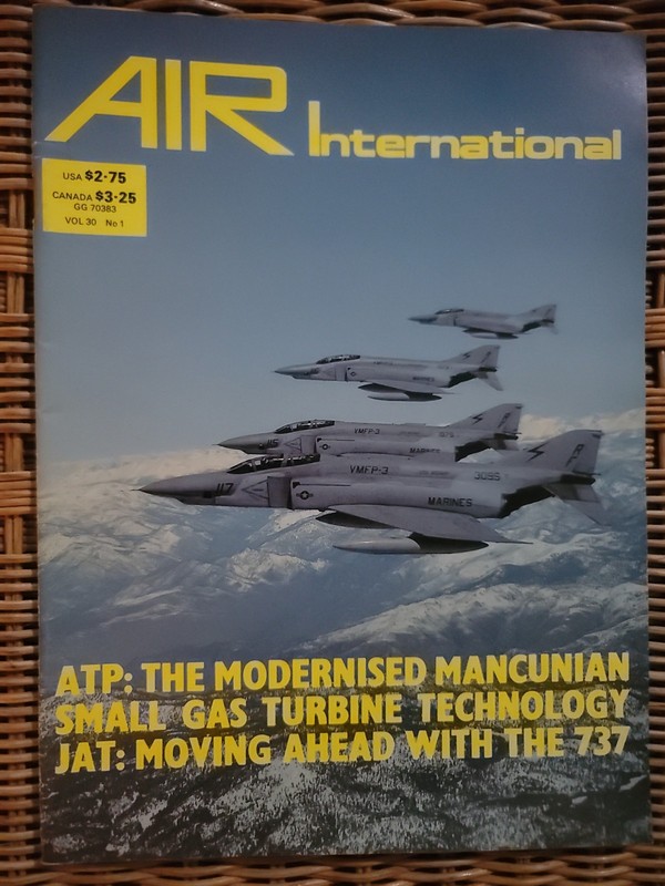 Air International Magazine 1986 Volume 30 Issues 1, 2, 3, 5, and 6