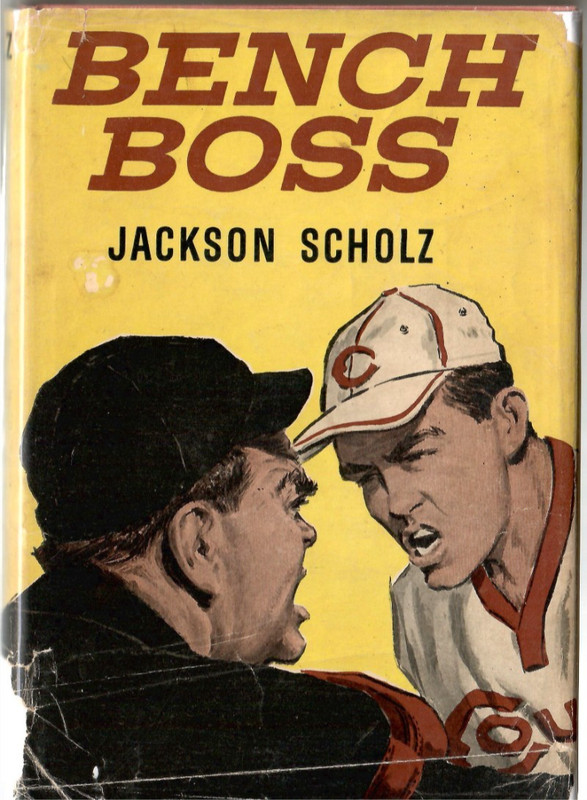 BENCH BOSS by Jackson Scholz William Morrow Co 1ST ED 1958 dj