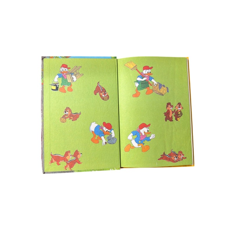 Walt Disney's Donald Duck Buys a House World of Reading Hardcover Book Vintage gallery