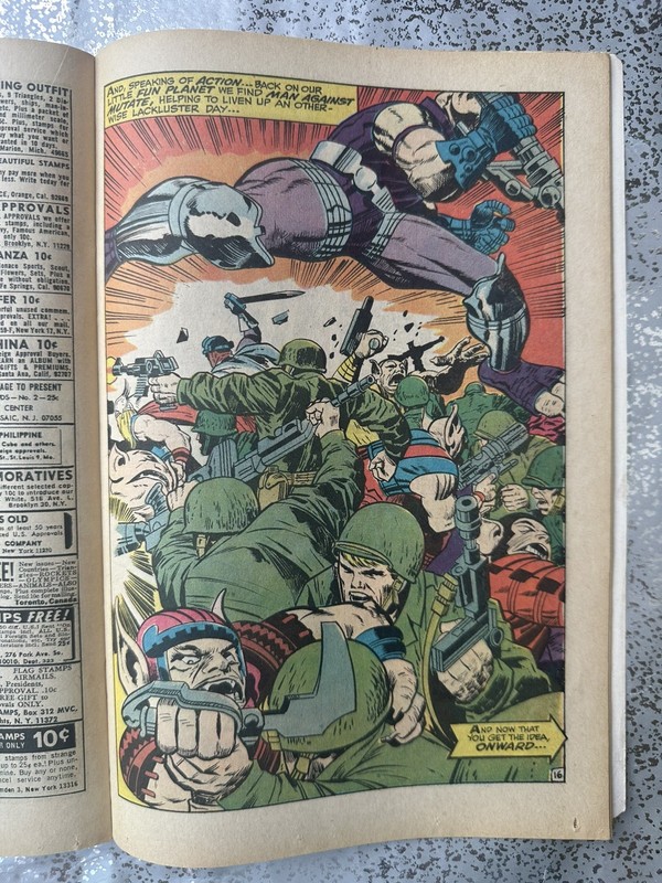 The Mighty Thor #164 -1969 3rd Adam Warlock Cameo & Origin - Stan Lee/Jack Kirby gallery
